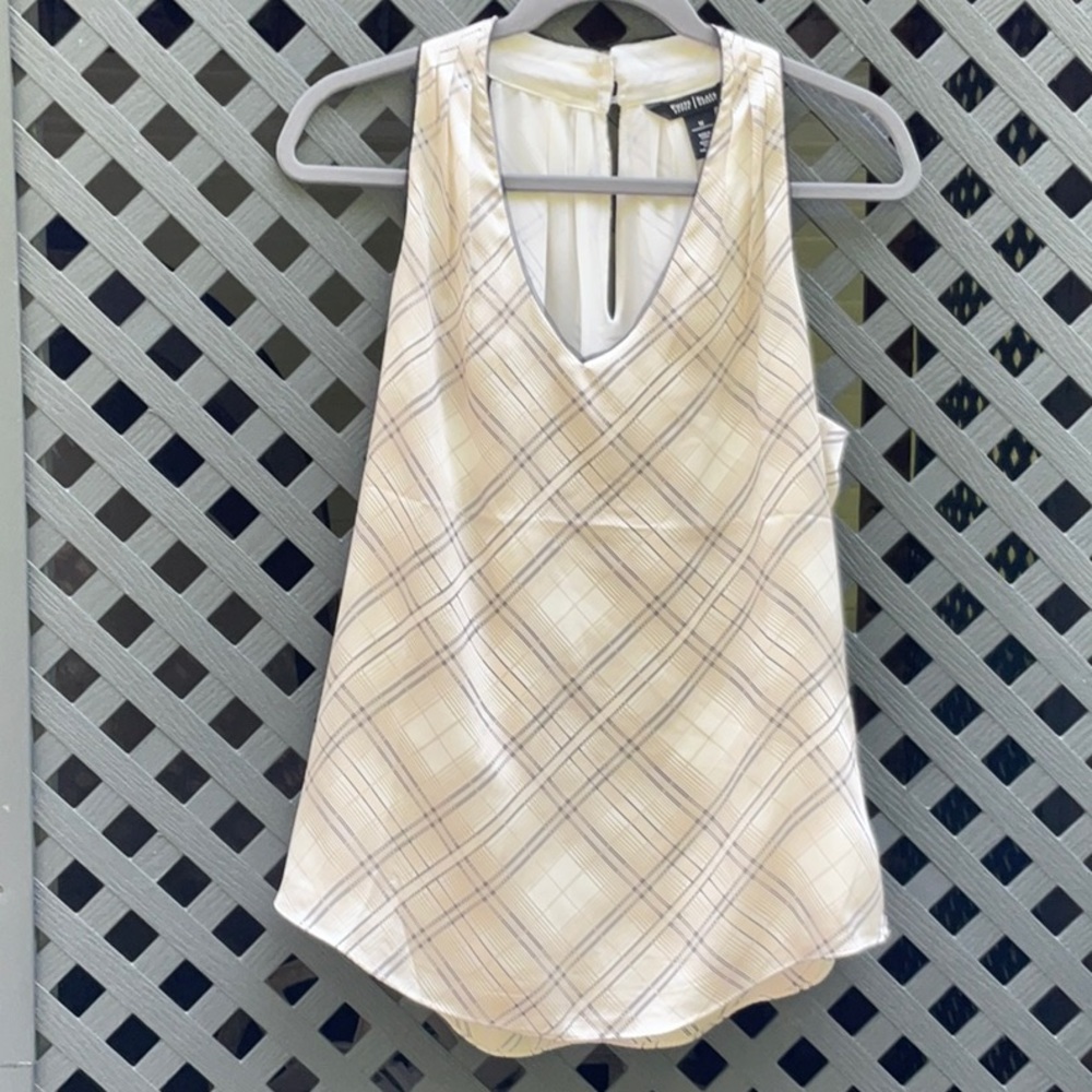 White House Black Market Sleeveless Top